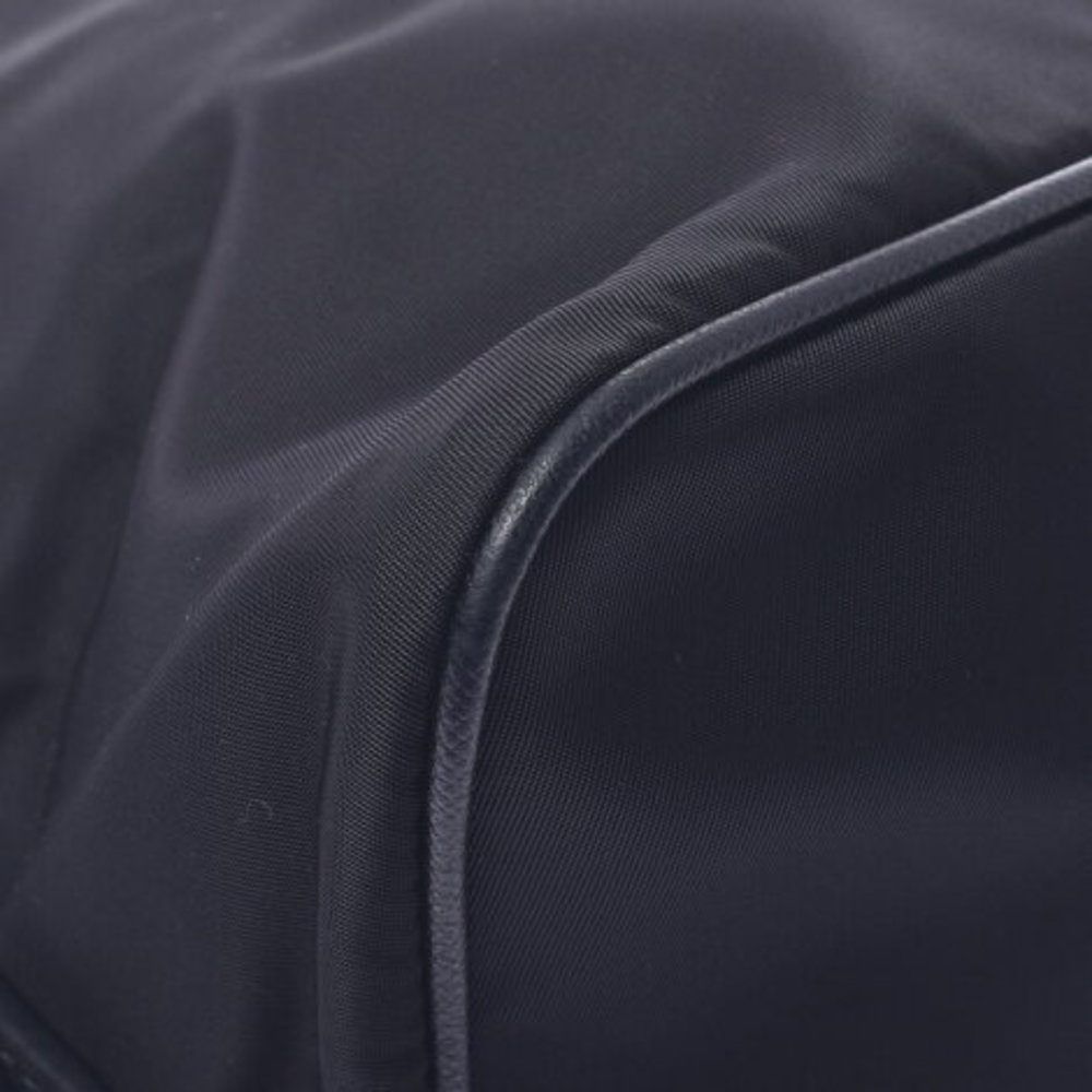 Prada Backpack Black Nylon Python Rucksack Backpa… - image 5